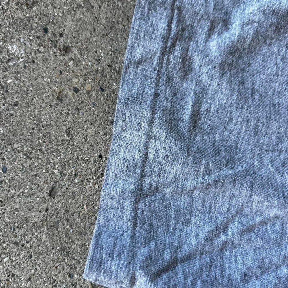 Vintage 90s Reebok grey single stitch tee shirt tshirt - Picture 2 of 6